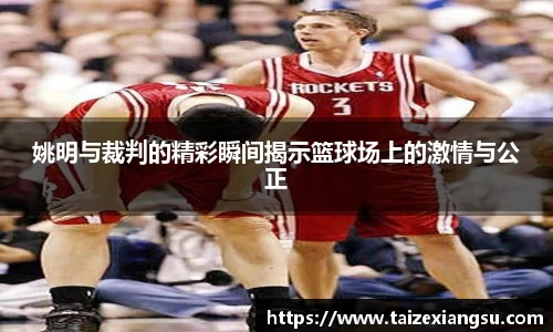 姚明与裁判的精彩瞬间揭示篮球场上的激情与公正