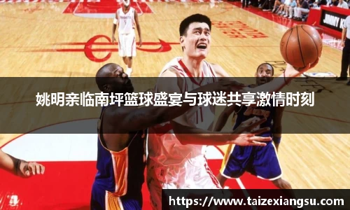 姚明亲临南坪篮球盛宴与球迷共享激情时刻